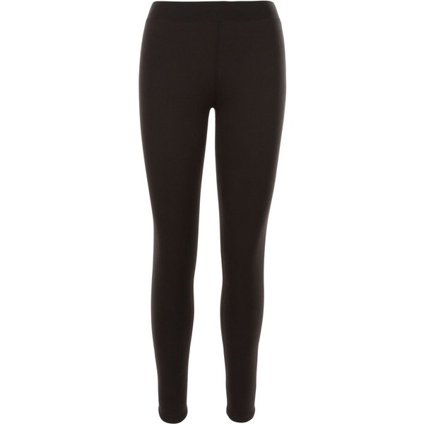 Trespass Women's Fuzzy Sherpa Leggings in Black | Size: Medium