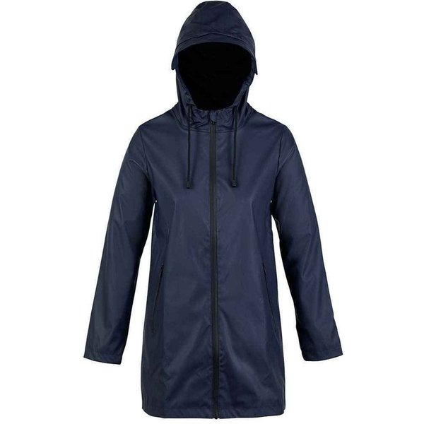 NEOBLU Women's Antoine Wax Parka in Dark Blue | Size: 2XL