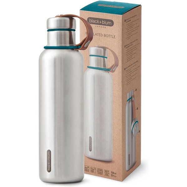 Black+Blum Insulated Water Bottle Large 750ml - Ocean, Blue