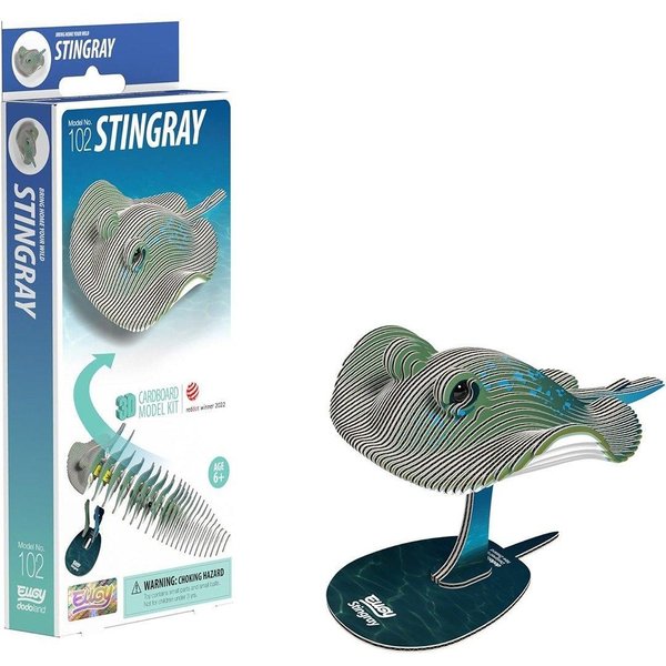 Eugy Stingray 3D Craft Kit