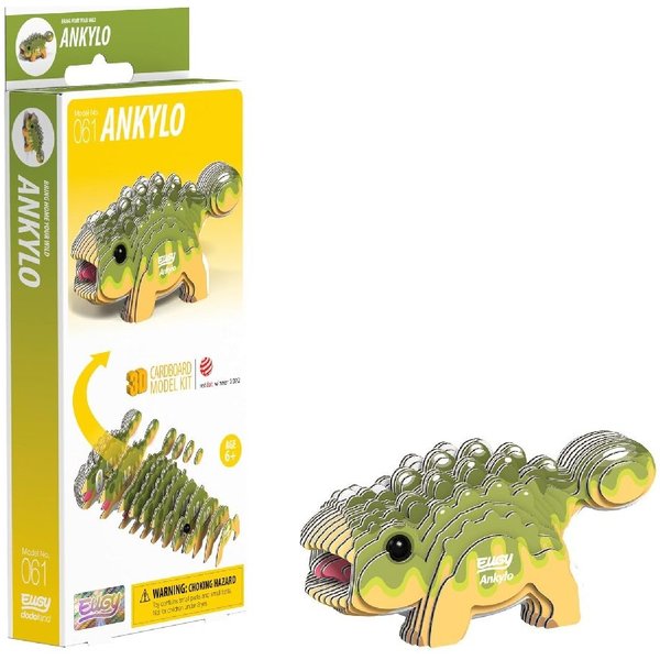 Eugy Ankylo 061 3D Cardboard Model Construction Kit