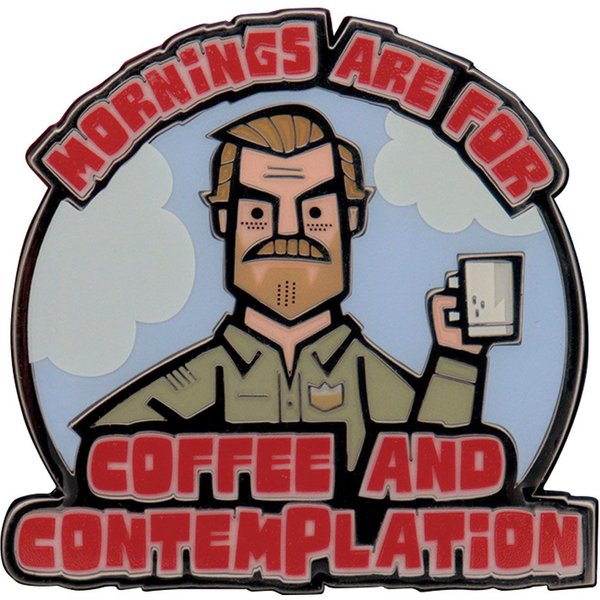 Stranger Things Limited Edition Hopper Pin Badge