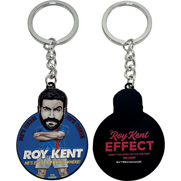 Ted Lasso Roy Kent Limited Edition Metal Keyring