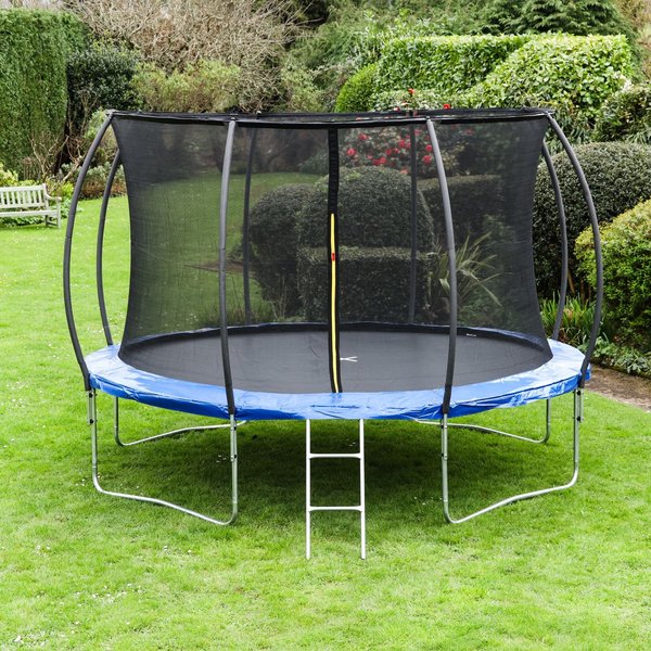 Artemis Home 12ft Lantern Style Trampoline Package - Blue, Blue