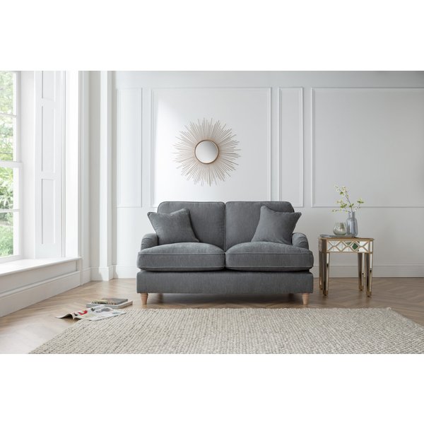 Sofa Dept Ramsay 2 Seater Sofa Manhattan Charcoal, Black
