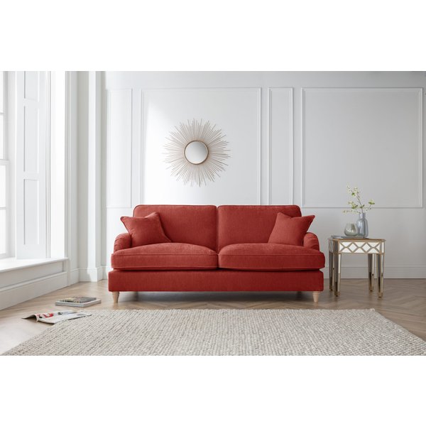 Sofa Dept Ramsay 3 Seater Sofa Manhattan Apricot, Red