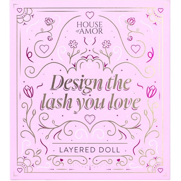 House of Amor Women's Design The Lash You Love - Layered Doll Eye in Black