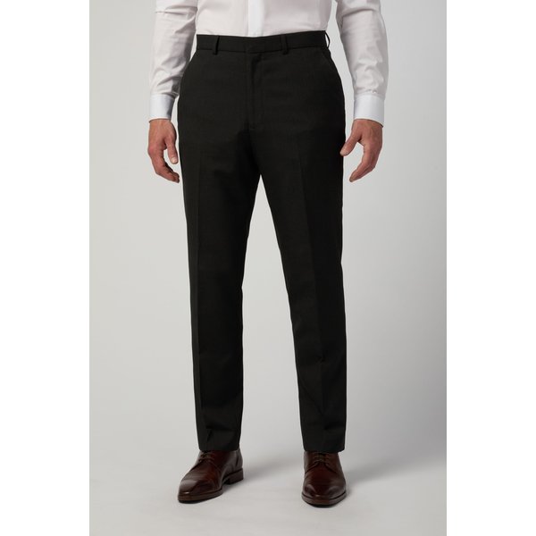 Limehaus Men's Regular Fit Trousers in Grey | Size: 42L