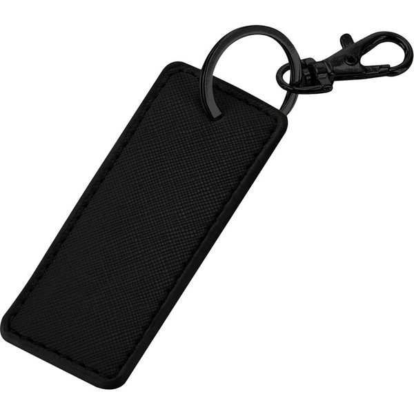Bagbase Boutique Leather-Look PU Keyclip in Black