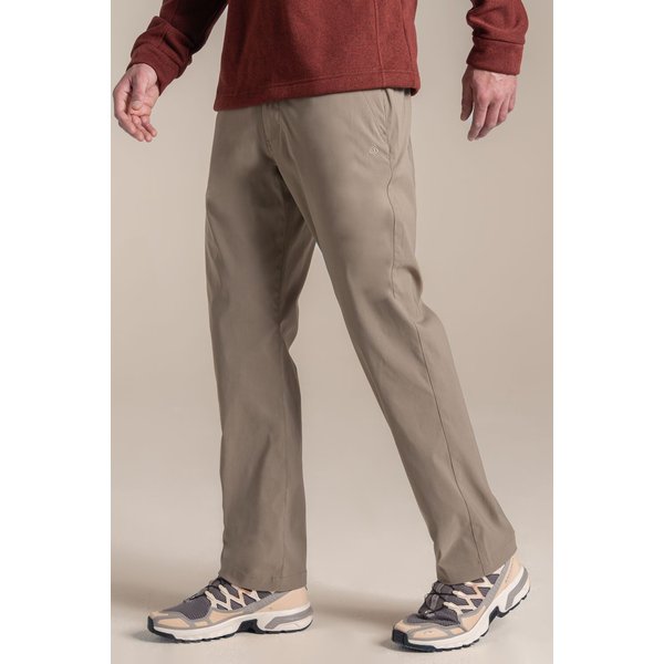 Craghoppers Men's Kiwi Pro III Water Repellent Anti-Insect Trouser in Beige | Size: 40R