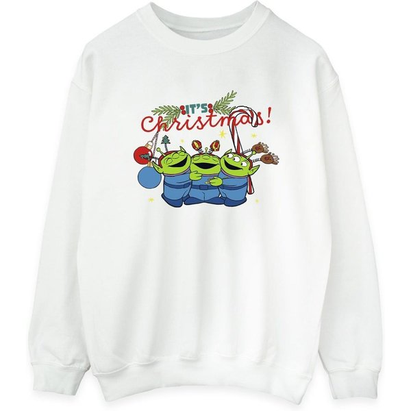 Toy Story Women's Aliens Christmas Sweatshirt in White | Size: 5XL