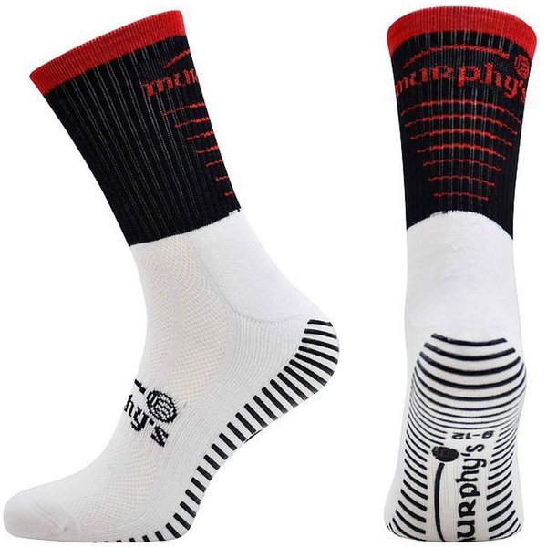 Murphys Men's Pro Mid GAA Socks in True Black | Size: 6-8