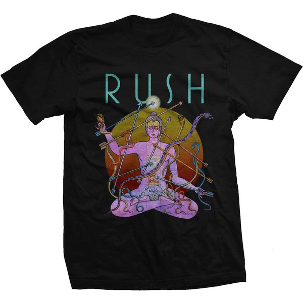 Rush Men's Snakes & Arrows Tour 2007 T-Shirt in Black | Size: Medium