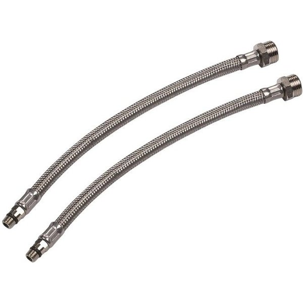 Securplumb Flexi Tap Connectors (Pack of 10) in Silver