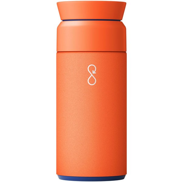 Ocean Bottle Tech2 Development 350ml Brew Flask in Pale Orange