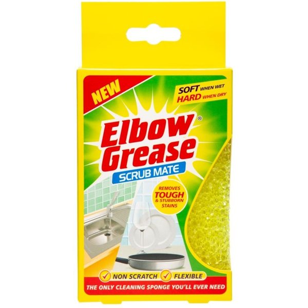 Elbow Grease Scrub Mate Sponge in Yellow