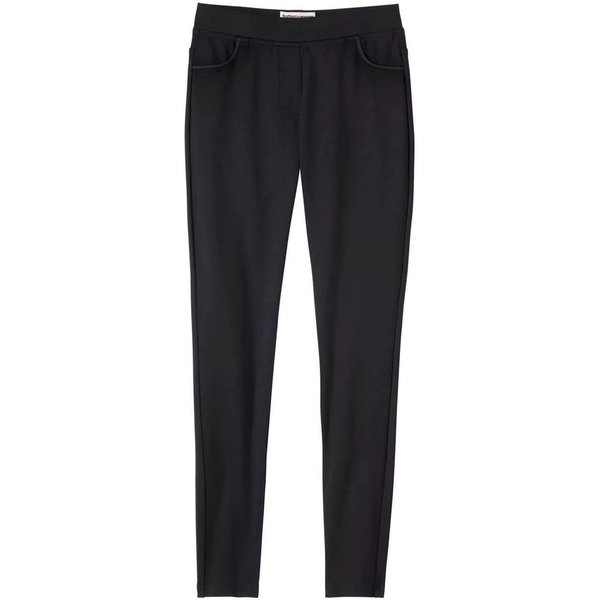 Atlas For Women Women's Plain Black Treggings | Size: 24