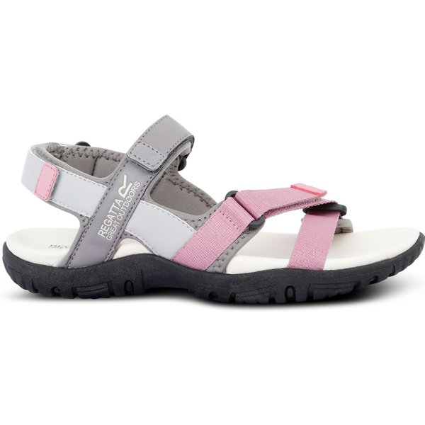 Regatta Women's Santa Clara II Walking Sandals in Grey | Size: 3
