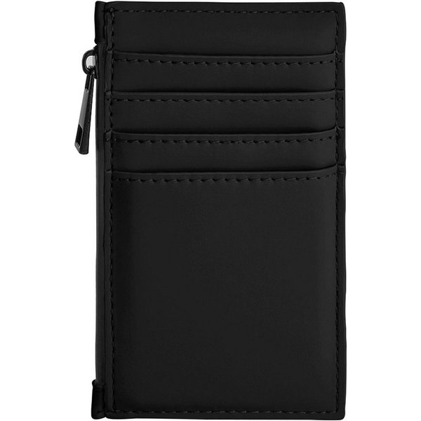 Bagbase Men's Matte PU Card Holder in Black