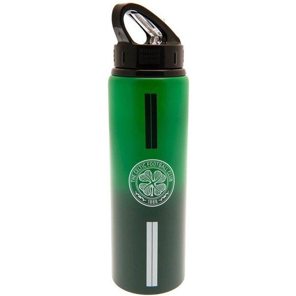 Celtic FC Fade Aluminium 750ml Water Bottle in Green
