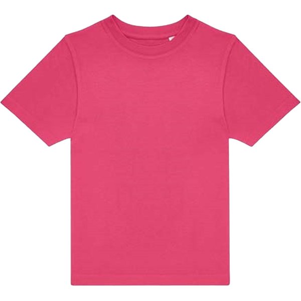 B&C Plain Red T-Shirt in Fuchsia | Size: 12-13 Years
