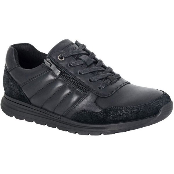 R21 Men's Leather Trainers in Black | Size: 12