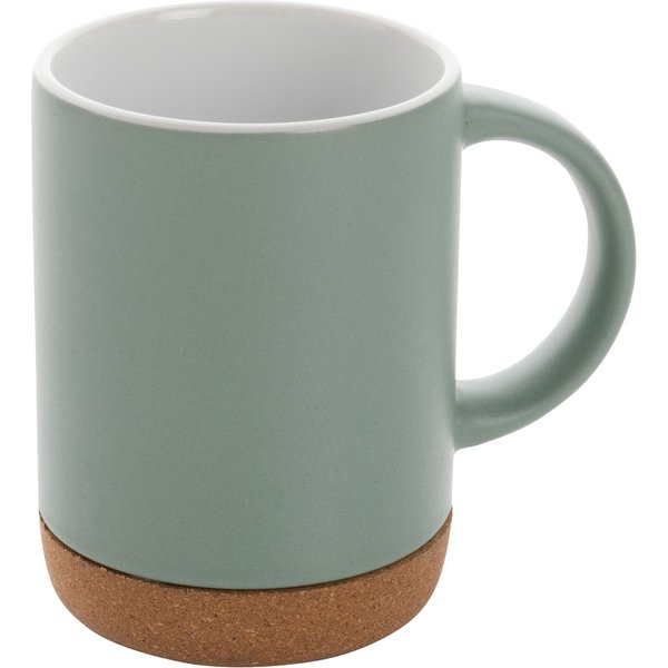 XD Design Cork Ceramic 280ml Mug in Green