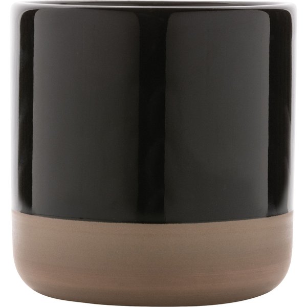 XD Design Glazed Ceramic 360ml Mug in Black