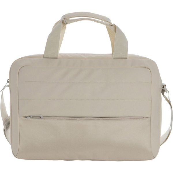XD XCLUSIVE Men's Armond RPET Aware Laptop Bag in Beige