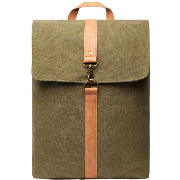 Vinga Men's Bosler Canvas 17L Backpack in Green