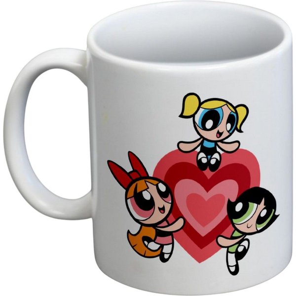 Powerpuff Girls Hearts 325ml Mug