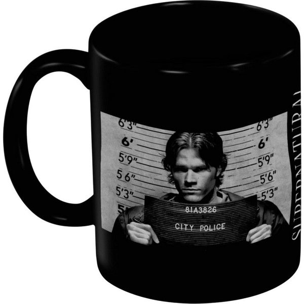 Supernatural Wanted 325ml Mug in Black