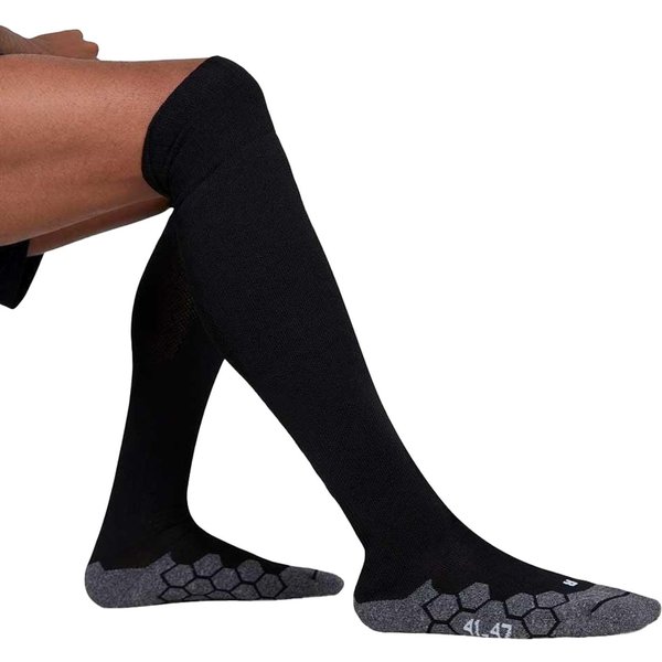 Mitre Men's Division Football Socks in Black | Size: 7-12