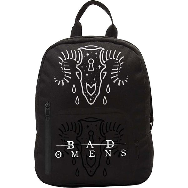 Bad Omens Men's Ram Skull Mini Backpack in Black