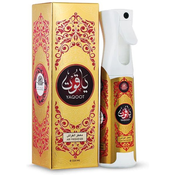 Hamidi Yaqoot Air Freshner 320ml in White | Size: 320L