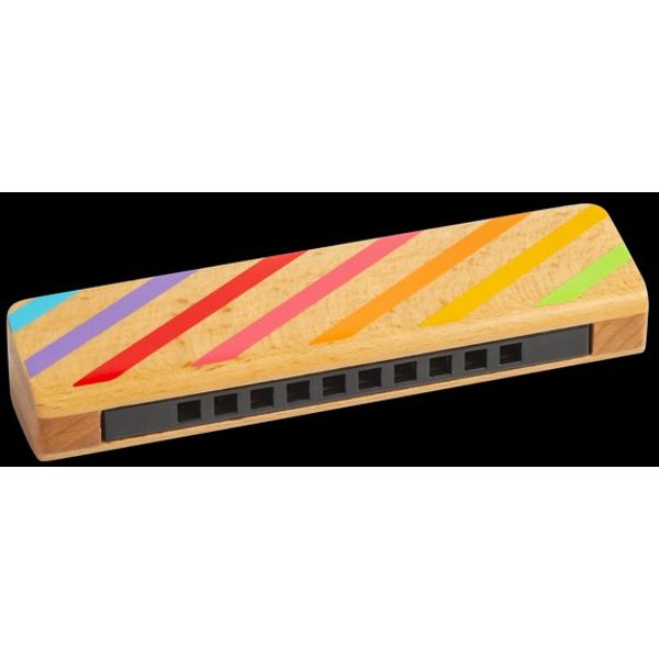 Bigjigs Toys Wooden Harmonica - Children's Wooden Instruments