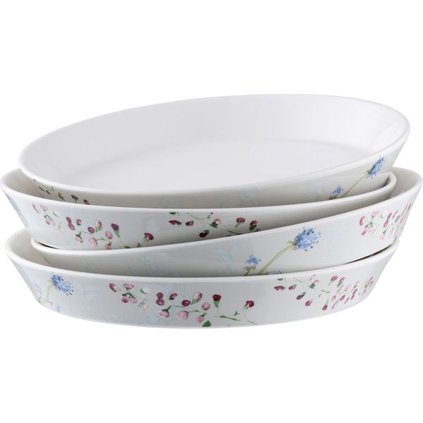 Aynsley China 'Camille Pale Jade' Pasta Bowls Set of 4