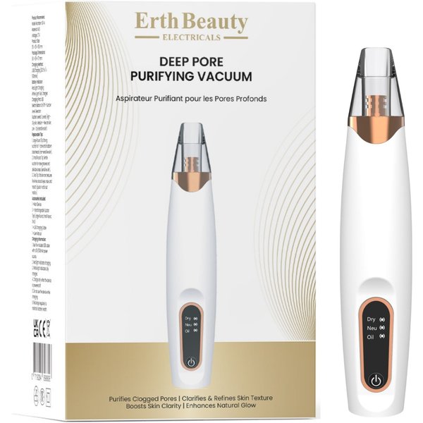 Erth Skin London Women's Erth Beauty Electronic Deep Pore Purifying Vacuum in White