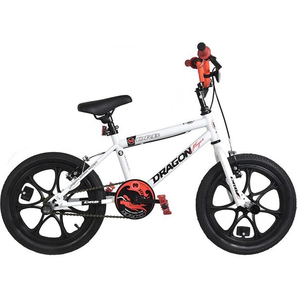 Dallingridge Dragon Slayer 16In Kids BMX Bike in White