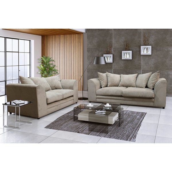 Snugg Furniture UK Limited (3+2 Seater) Chelsea 3 Seater & 2 Seater Sofa in Beige