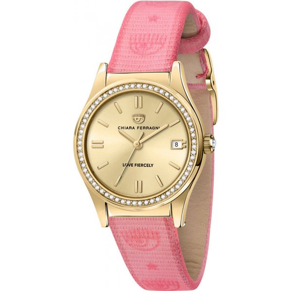 Chiara Ferragni Women's R1951102501 32mm Quartz Watch in Pink