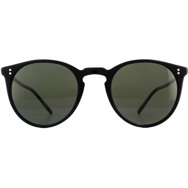 Oliver Peoples Men's Round Black G-15 Polarized Sunglasses