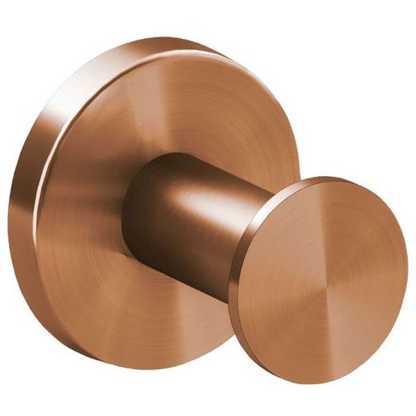 Cosmic Towel hook, Robe hook, Coat hook, Copper PVD, Architect S+ Collection in Gold