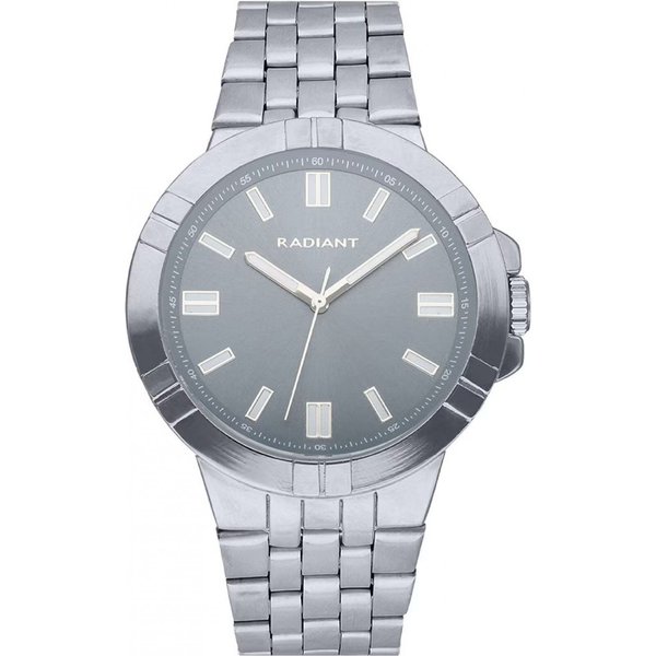 Radiant Men's RA635201 Atomik 44mm Quartz Watch in Silver
