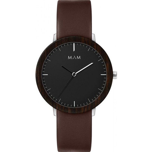 Mam 627 39mm Quartz Watch in Brown