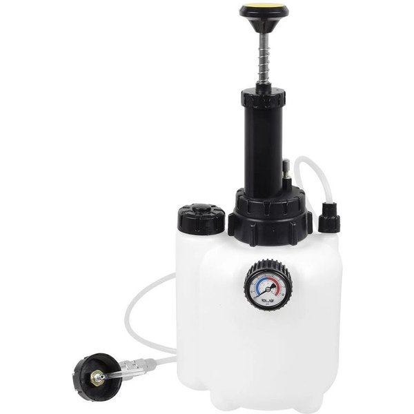 SPETLEK Car Bleed Tool 3L Brake System Clutch Fluid Pressure Bleeder in White