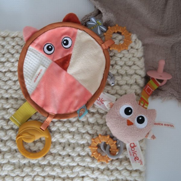 Dolce Fiona The Fox Comforter in Orange