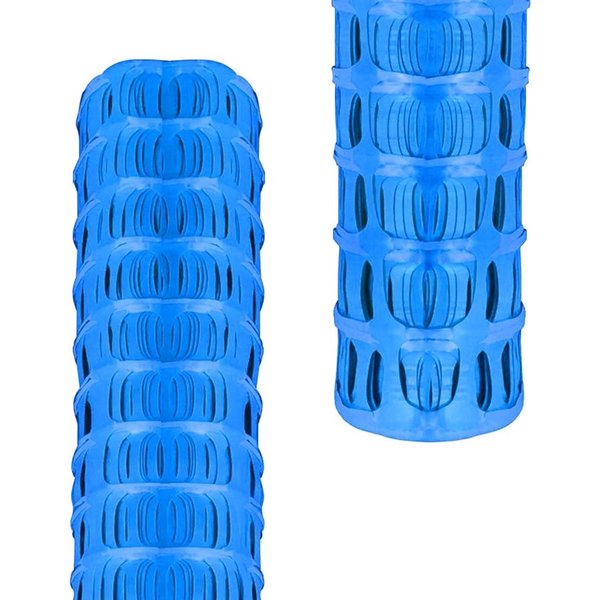 Pegdev 100M Heavy Duty Blue Plastic Barrier Fencing Mesh Netting - 5.5kg Super Strong