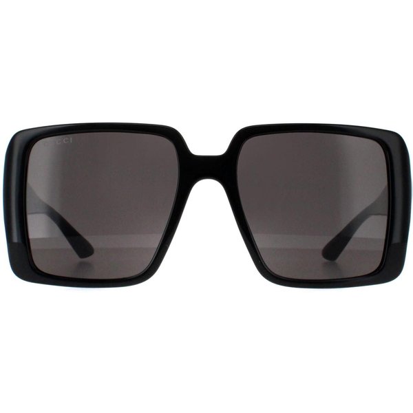 Gucci Women's Square Black with Gold Grey GG1692S