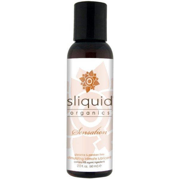 Sliquid Sensations Stimulating Lubricant in Clear | Size: 125ml
